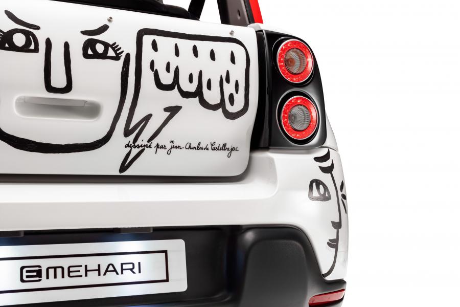 Детали экстерьера Citroen E-Mehari by Jean-Charles de Castelbajac 2018 года  (фото 6 из 7)